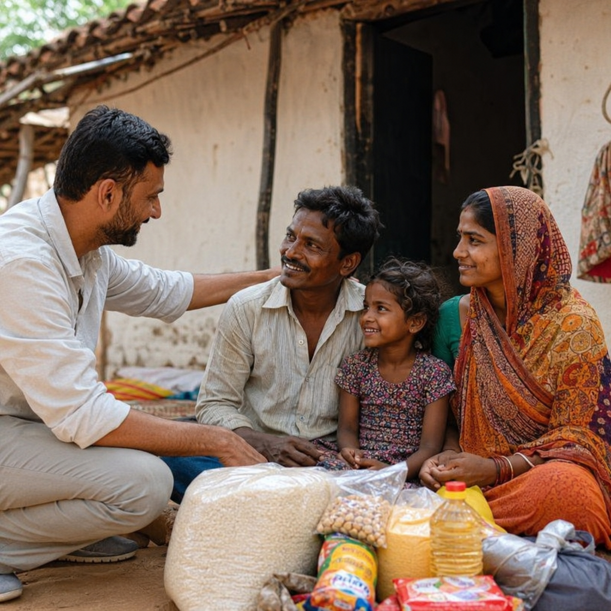 Anukampadaan relief with dignity for families in crisis
